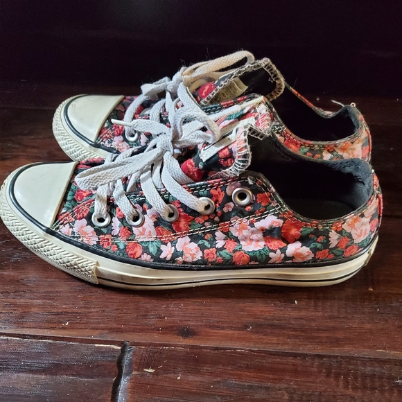 Converse canvas floral sneakers - Picture 4 of 5